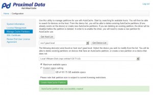 create partition