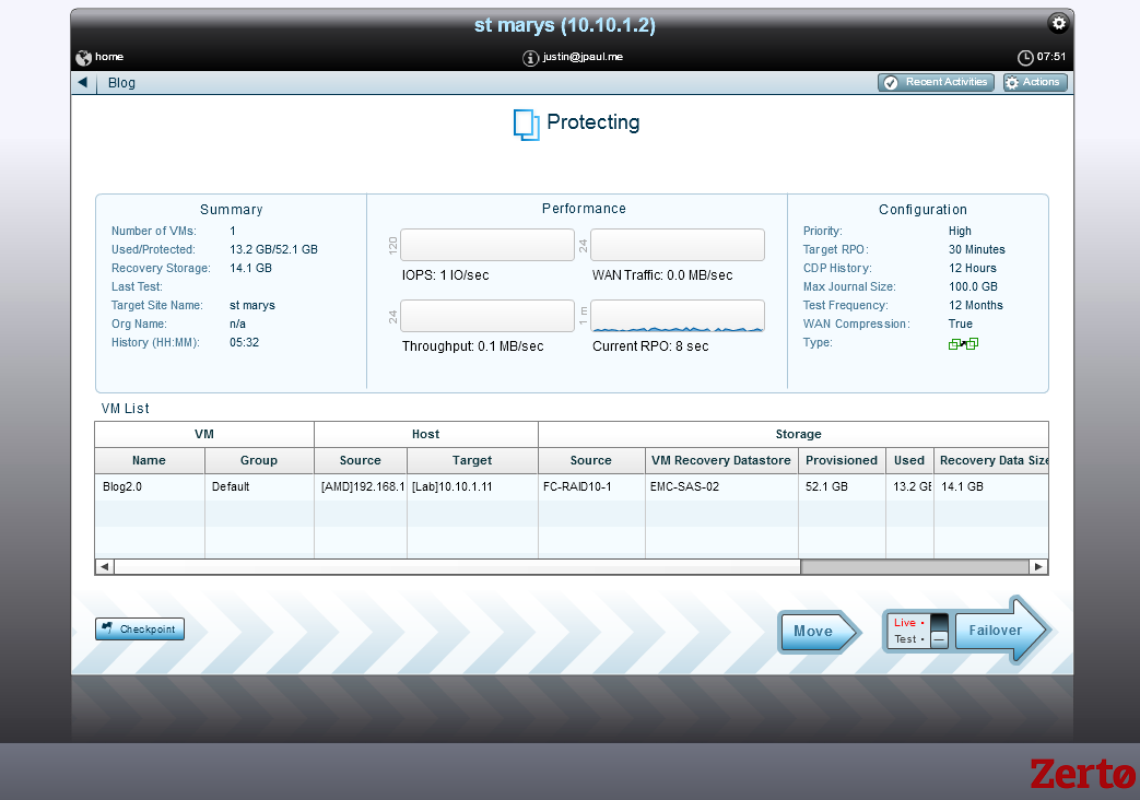 Blog VPG status box